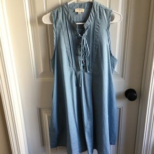 Women’s Medium Umgee Pinstripe Dress NWOT